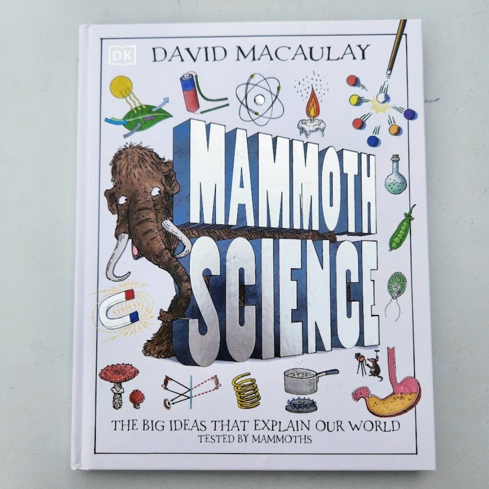 Mammoth Science Book Science STEM Comicbook Hardcover  DK David Macaulay NEW